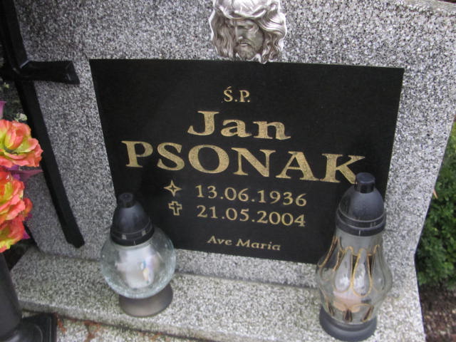 Jan Psonak 1936 Węgorzyno - Grobonet - Wyszukiwarka osób pochowanych