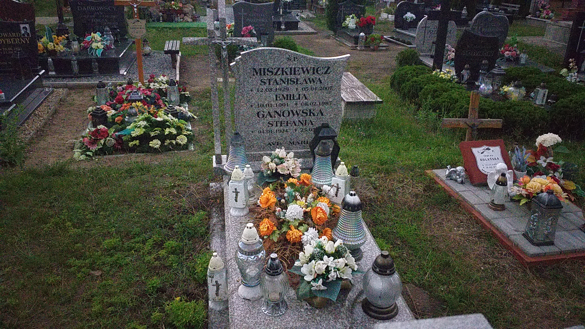 Stefania Ganowska 1924 Węgorzyno - Grobonet - Wyszukiwarka osób pochowanych