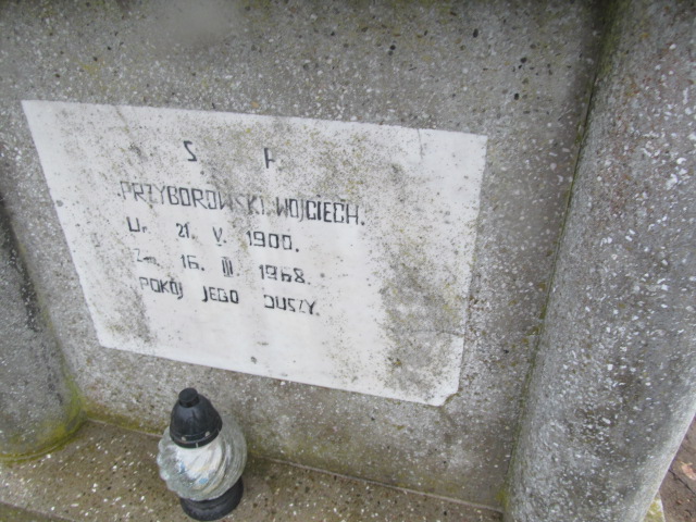Wojciech Przyborowski 1900 Węgorzyno - Grobonet - Wyszukiwarka osób pochowanych