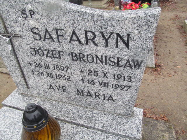 Józef Safaryn 1897 Węgorzyno - Grobonet - Wyszukiwarka osób pochowanych
