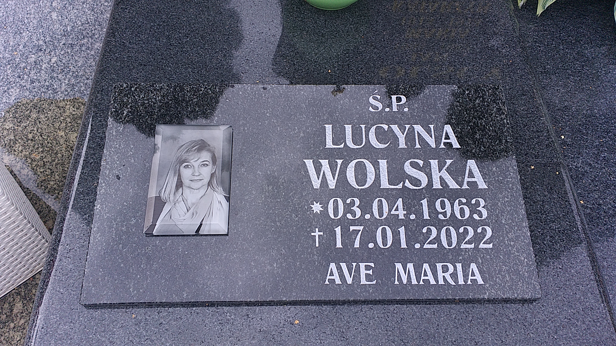 Lucyna Wolska 1963 Węgorzyno - Grobonet - Wyszukiwarka osób pochowanych
