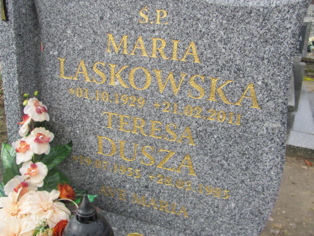 Maria Franciszka Laskowska 1929 Węgorzyno - Grobonet - Wyszukiwarka osób pochowanych