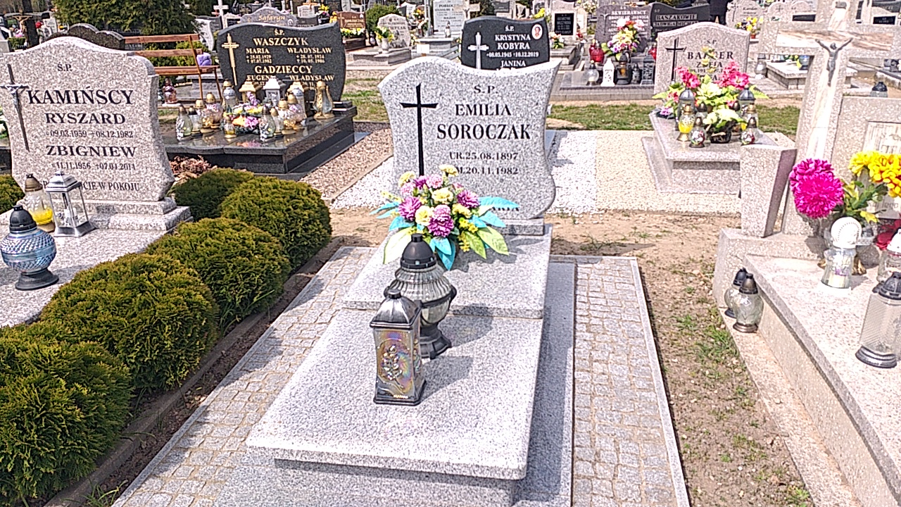 Emilia Soroczak 1897 Węgorzyno - Grobonet - Wyszukiwarka osób pochowanych