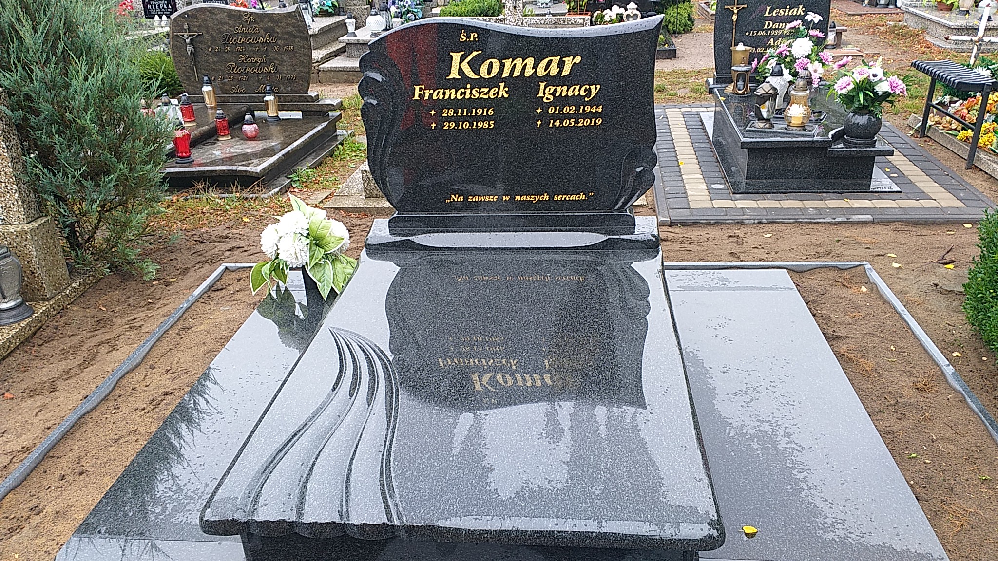 Ignacy Komar 1944 Węgorzyno - Grobonet - Wyszukiwarka osób pochowanych