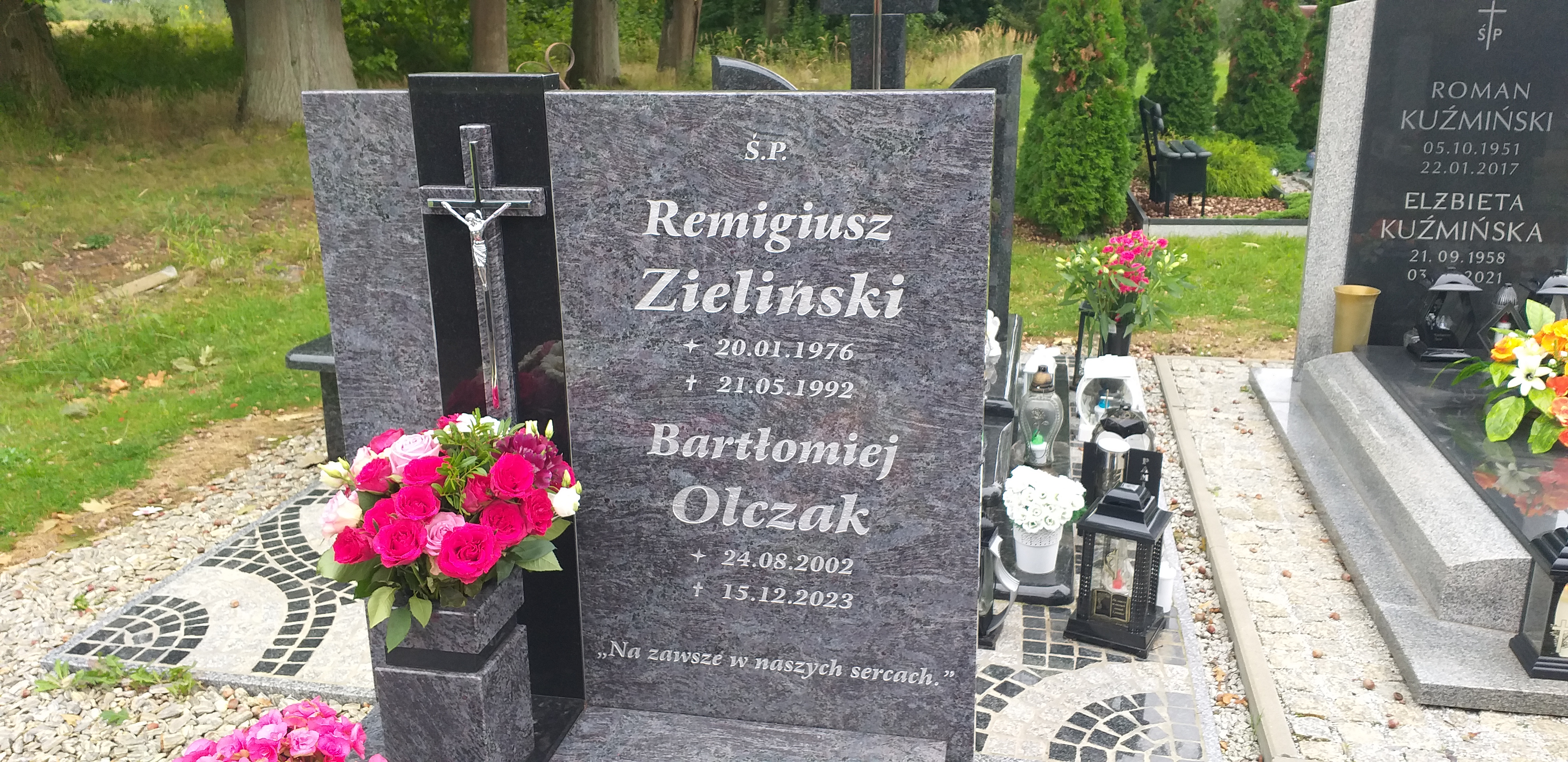 Remigiusz Zieliński  1976 Węgorzyno - Grobonet - Wyszukiwarka osób pochowanych