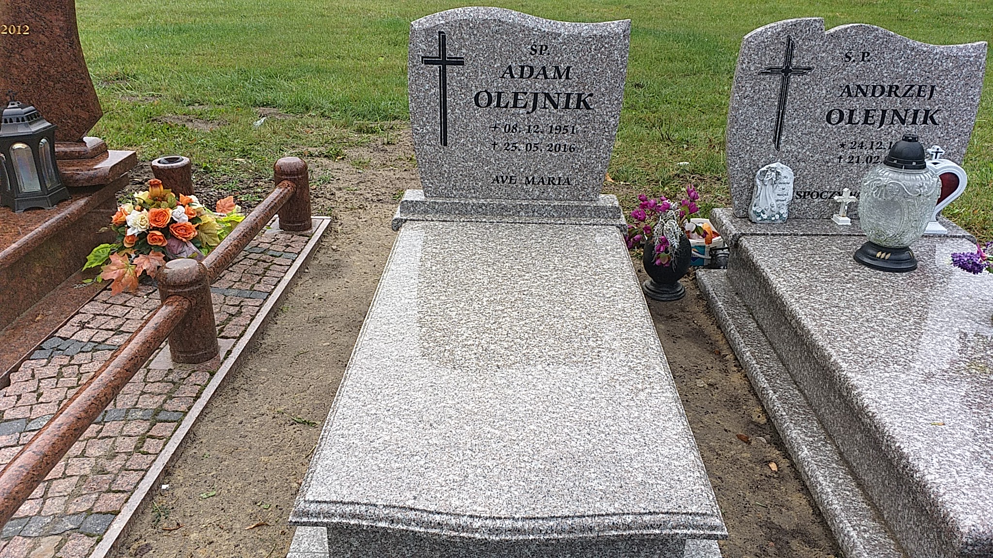 Adam Olejnik 1951 Węgorzyno - Grobonet - Wyszukiwarka osób pochowanych