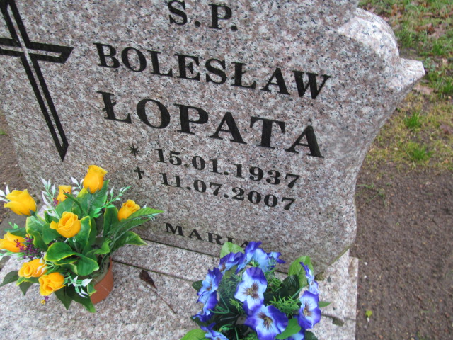 Andrzej Łopata 1961 Węgorzyno - Grobonet - Wyszukiwarka osób pochowanych