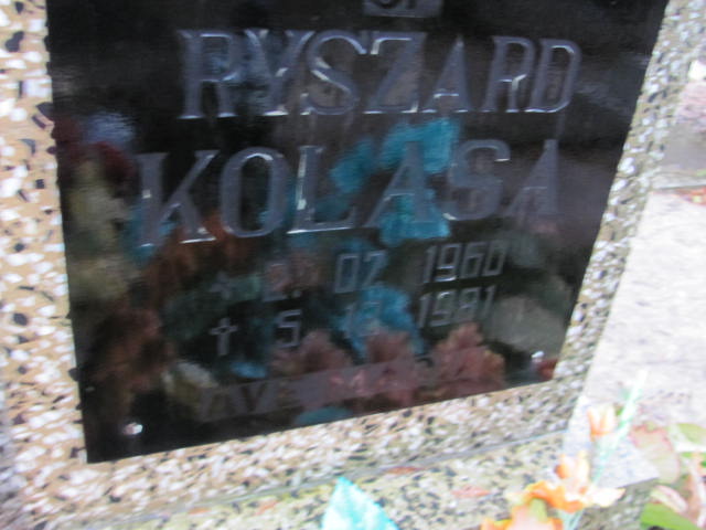 Ryszard Kolasa 1960 Węgorzyno - Grobonet - Wyszukiwarka osób pochowanych
