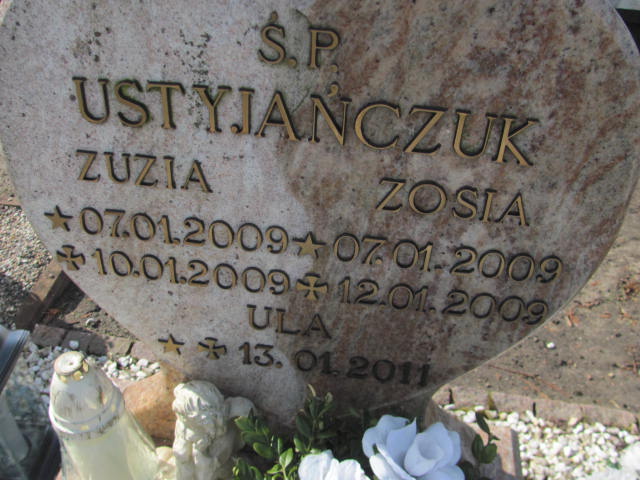 Zofia Ustyjańczuk 2009 Węgorzyno - Grobonet - Wyszukiwarka osób pochowanych