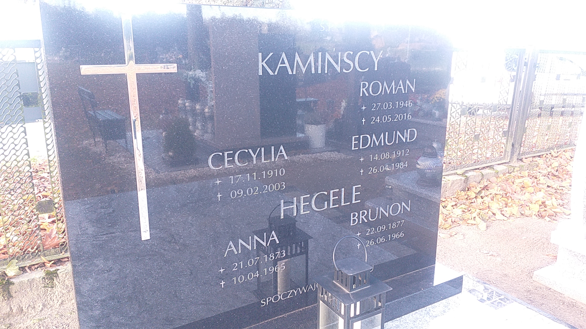 Roman Kamiński 1946 Węgorzyno - Grobonet - Wyszukiwarka osób pochowanych