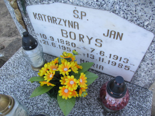 Katarzyna Borys 1880 Węgorzyno - Grobonet - Wyszukiwarka osób pochowanych