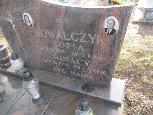 Ignacy Kowalczyk 1914 Węgorzyno - Grobonet - Wyszukiwarka osób pochowanych