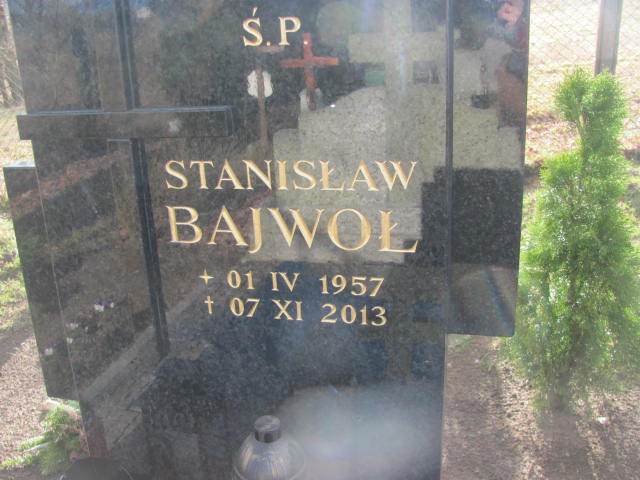 Stanisław Franciszek Bajwoł 1957 Węgorzyno - Grobonet - Wyszukiwarka osób pochowanych