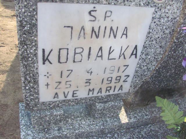 Antoni Kobiałka 1951 Węgorzyno - Grobonet - Wyszukiwarka osób pochowanych