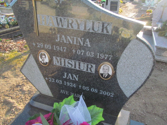 Jan Misiur 1924 Węgorzyno - Grobonet - Wyszukiwarka osób pochowanych