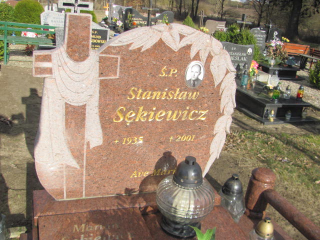 Stanisław Jan Sękiewicz 1935 Węgorzyno - Grobonet - Wyszukiwarka osób pochowanych