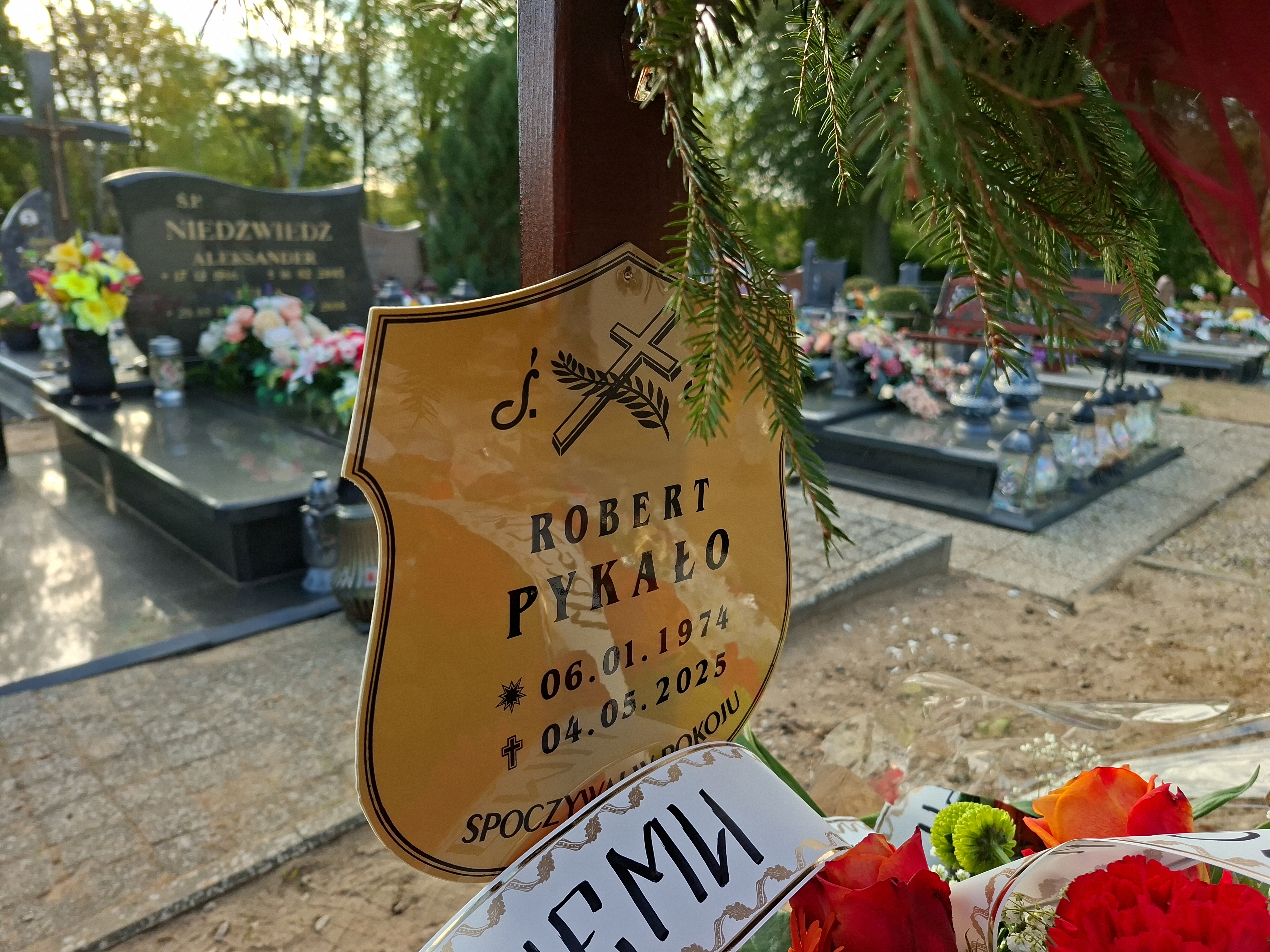 Robert Pykało 1974 Węgorzyno - Grobonet - Wyszukiwarka osób pochowanych