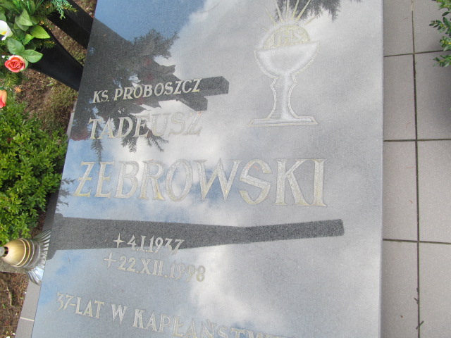 Tadeusz Żebrowski 1937 Węgorzyno - Grobonet - Wyszukiwarka osób pochowanych