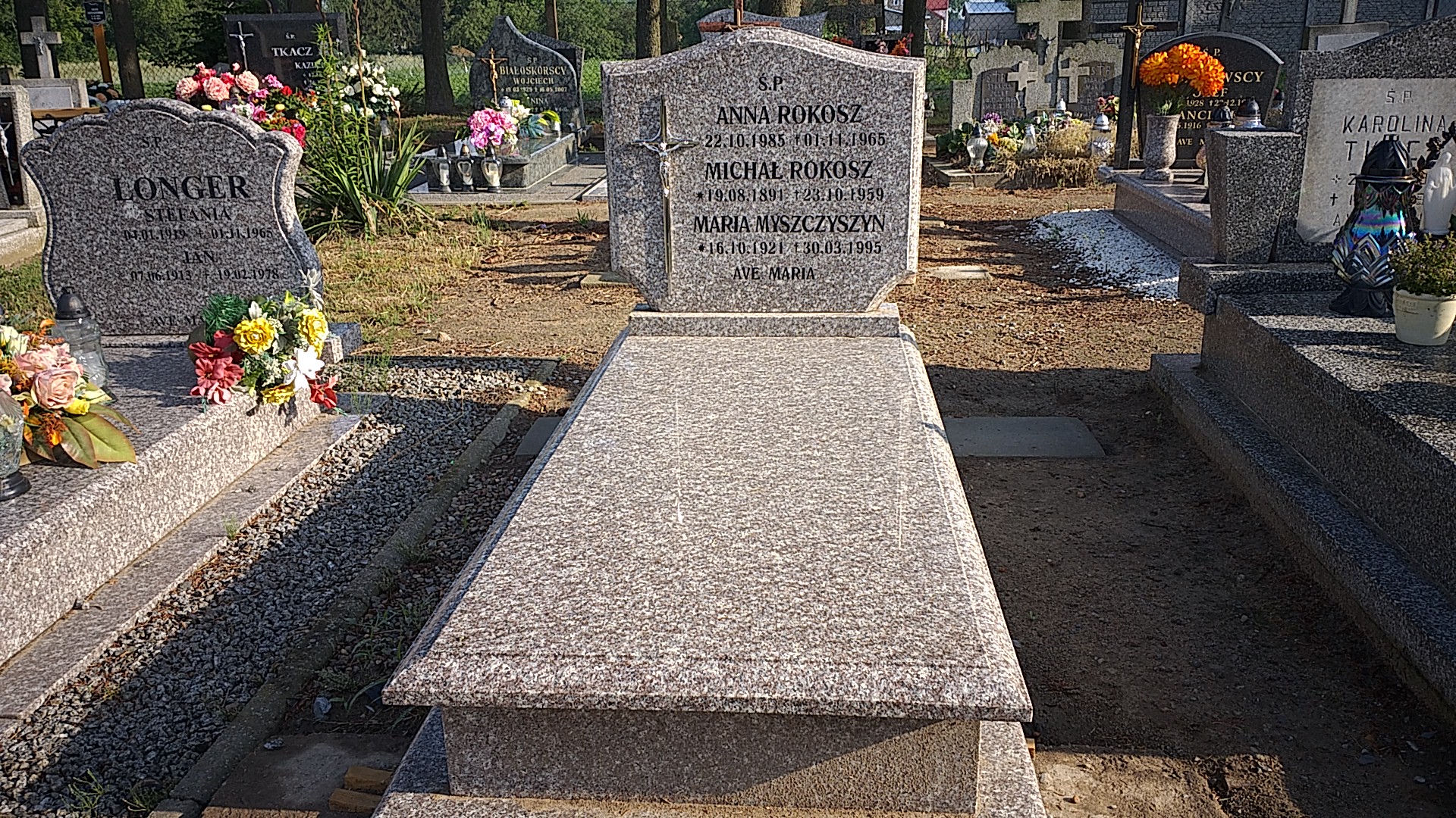 Anna Rokosz 1895 Węgorzyno - Grobonet - Wyszukiwarka osób pochowanych