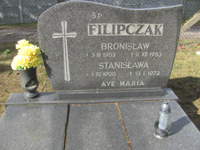 Stanisława Filipczak 1900 Węgorzyno - Grobonet - Wyszukiwarka osób pochowanych