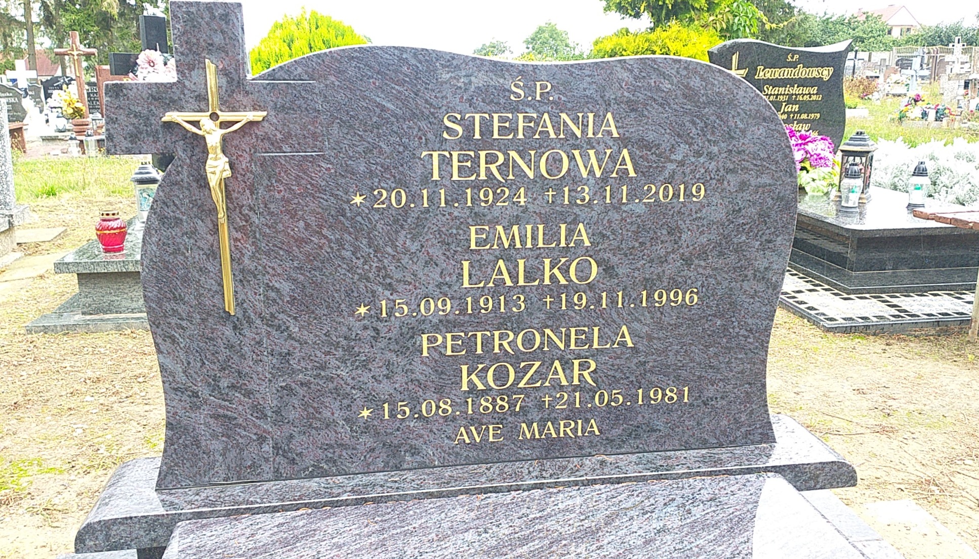 Petronela Kozer 1887 Węgorzyno - Grobonet - Wyszukiwarka osób pochowanych
