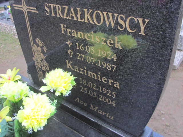 Kazimiera Strzałkowska  1925 Węgorzyno - Grobonet - Wyszukiwarka osób pochowanych