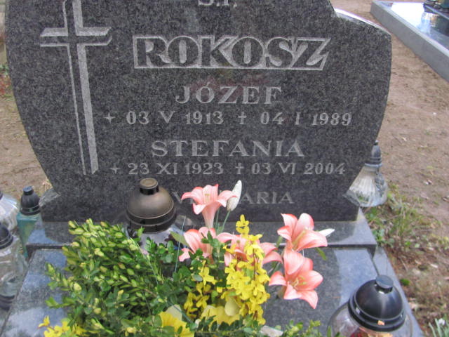 Józef Rokosz 1913 Węgorzyno - Grobonet - Wyszukiwarka osób pochowanych