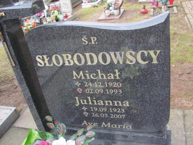 Michał Słobodowski 1920 Węgorzyno - Grobonet - Wyszukiwarka osób pochowanych